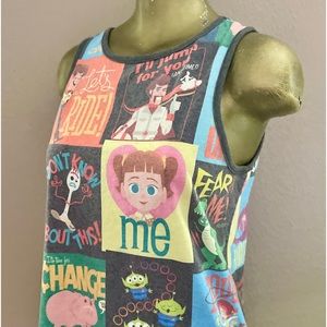 Disney TOY STORY Themed TANK TOP Size Medium